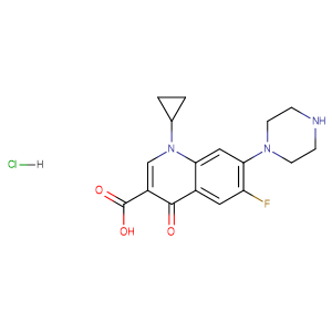 环丙氟哌酸盐酸盐