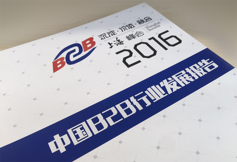 中国B2B行业2016年度发展报告